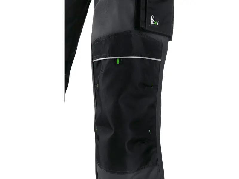 Kalhoty do pasu CXS SIRIUS NIKOLAS, pánské, šedo-zelené, vel. 50